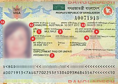 Bangladesh Visa